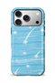 Compatible with iPhone 18 Pro - Blue Tail Star, Double Layer Cover, Glossy Surface Protective Case