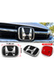 Honda Carbon Look H Logo – 11.80 X 9.56 cm - 3