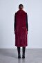 Women's Fur Look Zippered Long Vest 15291 - 2