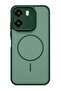 Honor X6e 4G 2026 SilkTouch Premium Matte Silicone Protective with Thin Magsafe Case Cover - 5