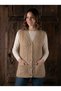 Mother's Vest Classic Knitted Wool Cotton Blend - 2