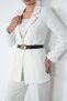Women's Belt with Italian Buckle, Jacket Belt, Trouser Belt. - 2