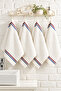 Lina 4-Piece Kitchen and Hand & Face Towel Set 30X50 cm