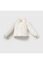 Miss Lady Bowknot Embroidery Gilet Dress Shirt 2-Piece Set - 2