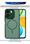 Honor X6e 4G 2026 SilkTouch Premium Matte Silicone Protective with Thin Magsafe Case Cover