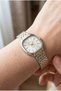 Stylish and Modern Women's Wristwatch |   23 mm Steel Band, Silver - Gold - 3