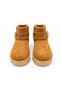 Girls Boys Baby First Step Boots Velcro Mini Boots Slippers Warm Fur Inside Comfortable Light Sole - 7