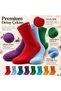 Wak Unisex Colorful Socks Set of 8 Daily Comfortable Flexible Long Socks Vibrant Colors Soft Comfortable Set - 5