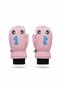 3-6 Years Old Children's Fleece Snow Gloves Cold and Windproof Ski Gloves