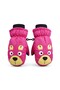 3-6 Years Old Children's Fleece Snow Gloves Cold and Windproof Ski Gloves
