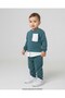 Boy's 1-2-3-4 Years Old Winter 3 Threaded Knitted 2-Piece Top and Bottom Tracksuit Set
