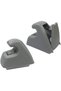 2 PCS Sun Visor Support Retainer Clip, 95994975 95994976 Sun Visor Hook Clip Bracket Replacement, Su - 2