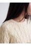 Ozmarka New Season White Hair Knit Patterned Women's Knitwear Sweater - 3