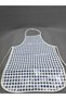 Blue Gingham Waterproof Pvc Oilcloth Apron - 1 Piece 50 cm Apron |   Waterproof Apron with Piping - 4