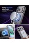 جراب مغناطيسي لهاتف آيفون 17 برو [متوافق مع MagSafe] [واقي عدسة الكاميرا مدمج] نحيف وناعم - 2