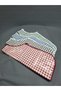 Advantageous 4-Pack - Gingham Patterned Waterproof Pvc Oilcloth Apron - 4 Pieces of 50 cm Aprons |   Waterproof Apron with Piping - 6