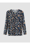 Esvab • Modern & Distinctive Zero Roba Collar Embroidered Blouse - 6