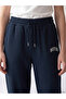 Two Mt Shop Quality Xside Navy Blue Embroidered Women's Jogger Sweatpants - 3