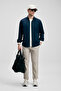 Miguel Men's Basic Shirt Regular Fit Navy Blue - 5