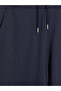 Two Mt Shop Quality Lcw Vision Navy Blue Women's Jogger Sweatpants with Elastic Waist - 3