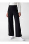 Two Mt Shop Quality Lcw Modest Black Interlock Plain Comfortable & Relax Women's Sweatpants - 2