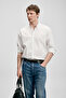 Miguel Men's Basic Shirt Regular Fit White - 5