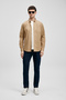 Miguel Men's Basic Shirt Regular Fit Camel Hair - 2