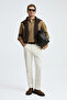 Drew Men's Basic Shirt Regular Fit Camel Hair - 2