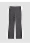 Two Mt Shop Quality Lcw Comfort Anthracite Plain Loose & Baggy Women's Sweatpants - 2