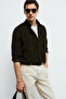 Drew Men's Basic Shirt Regular Fit Brown - 3