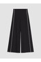 Two Mt Shop Quality Lcw Everyday Black Diving Fabric Plain Standard & Regular Women's Sweatpants - 5