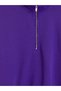 Peak New Season Purple Stand Collar Women's Thick Sweatshirt - 7