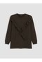 Quality Pieces from Çelebi Store Zero Roba Collar Ruffle Women's Sweatshirt Tunic - 6