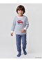 Crew Neck Boys' Pajama Set (W6) - 6