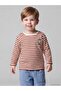 Crew Neck Striped Boys' T-Shirt (W6)
