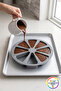 8-Slice Silicone Cake Mold, Ready to Use Without Cutting, Easy to Remove with Handles, Suitable for Oven, 26 cm Standard Size - 3