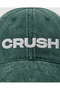 Crush Embroidered Cotton Washable Hat / Crush Embroidered Casual Adjustable Cotton Distressed Washed Style Hat - 3