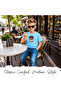 Movember Boys Kids T-Shirt–Moustache Design To Raise Awareness–Soft Cotton Round Neck Short Sleeve T-Shirts For Boys-Ideal For Movember - 6