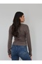 Buttoned Asymmetrical Cut Sweater - 5