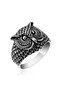 Silver Owl Men's Ring