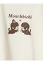 Ecru Monchhichi Printed Girls' Sweatshirt - 3