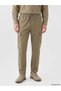 Khaki Relax Fit Men's Cargo Pants - 2