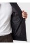 Black Regular Fit College Collar Men's Jacket - 4