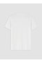 White Slim Fit 100% Cotton Men's T-Shirt - 6