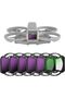 مجموعة فلاتر Snap On ND&UV&CPL متوافقة مع DJI Avata 2، تتضمن 6 فلاتر UV وفلاتر CPL وفلاتر جديدة.