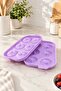 6-Cavity Round Donut Ice Mold - 6