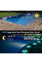 4pack Solar Pool Deck Lights Pool Side Floor Lights, Color Changing Waterproof, Boat Dock Lighting O - 2