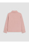 Pink Fur Baby Collar Girl's Coat - 3