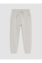 Gray Dinosaur Printed Boys' Tracksuit Set - 5