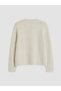 Beige Glittery Women's Knitwear Cardigan - 6